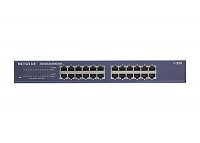 NETGEAR JGS524NA 24-Port Gigabit Ethernet Rackmount Network Switch | Lifetime Next Business Day Replacement | Sturdy Metal | Desktop | Plug-and-Play | Unmanaged