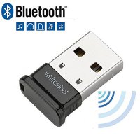 Whitelabel Bluetooth 4.0 USB Dongle Adapter Compatible with Windows 10, 8.1 / 8, 7, Vista, XP, PLUG And PLAY or IVT BlueSoleil Driver