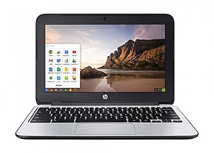 HP Chromebook 11 G3 11.6-inch Intel Celeron N2840 4GB 16GB SSD Storage Google Chrome OS Notebook Laptop Computer
