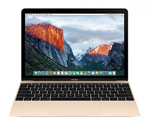 Apple Macbook Retina Display 12" Laptop (2015) - 256GB SSD, 8 GB Memory, Gold (Custom-Built, Brown-box Packaging)