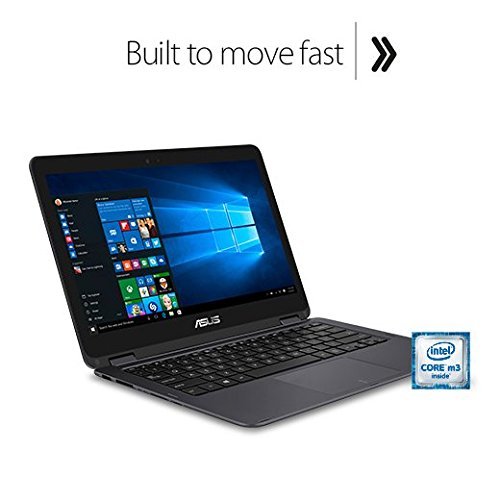 ASUS ZenBook Flip UX360CA-DBM2T 13.3 - inch Touchscreen Laptop (Intel Core M CPU,8 GB RAM,512 GB Solid State Drive,Windows 10)