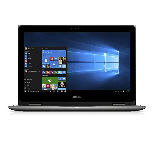 Dell Inspiron i5378-2885GRY 13.3" FHD 2-in-1 Laptop (7th Generation Intel Core i5, 8GB RAM, 1TB HDD) Microsoft Signature Image