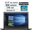 2017 Lenovo 17.3" HD+ High Performance Premium Laptop, Intel Core i5-6200U Processor, 8GB RAM, 1TB HDD, Intel HD Graphics 520, DVD, HDMI, VGA, Bluetooth, 802.11ac, Webcam, Windows 10-Black Photo 8