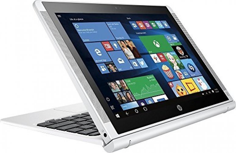 HP Pavilion x2 Detachable Premium 2-in-1 Laptop Tablet,10.1” HD IPS Touchscreen Intel Quad-Core Atom x5-Z8350, 32GB eMMC SSD, 2GB RAM, 802.11ac, Wifi, Bluetooth, Windows 10-Silver