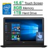 Dell Inspiron 15.6" Touchscreen HD I3558-5501BLK Laptop (2017 Model), Intel Core i5-5200U Processor, 8GB Memory, 1TB HDD, HDMI, Bluetooth, DVD-RW, WiFi, HD Webcam, Windows 10 -MaxxAudio Photo 5