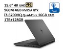 Dell Inspiron 7000 i7559 15.6" UHD (3840x2160) 4K TouchScreen Gaming Laptop: Intel Quad-Core i7-6700HQ | 16GB RAM | NVIDIA GTX 960M 4GB | 1TB + 128GB SSD | Backlit Keyboard | Windows 10 - Grey Photo 9