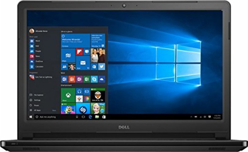 2017 Dell Inspiron 15.6 HD Touchscreen Flagship High Performance Laptop PC, Intel Core i3-7100U Dual-Core, 6GB DDR4, 1TB HDD, DVD RW, Stereo Speakers, MaxxAudio, Bluetooth, Windows 10 (Black)