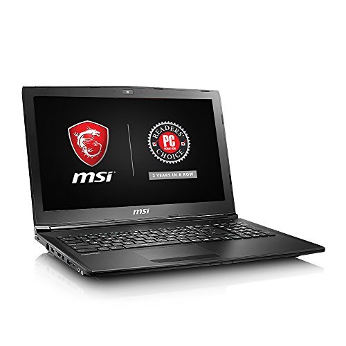 MSI GL62M 7RD-1407 15.6" Full HD Thin and Light Performance Gaming Laptop i5-7300HQ GTX 1050 2G 8GB 256GB SSD Win10 SteelSeries Keyboard
