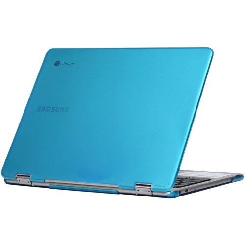 iPearl mCover Hard Shell Case for 12.3" Samsung Chromebook Plus XE513C24 series ( NOT Compatible with older XE303C12 / XE500C12 / XE503C12 models ) laptop - Chromebook Plus XE513C24 (Aqua)