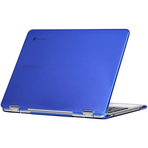 iPearl mCover Hard Shell Case for 12.3" Samsung Chromebook Plus XE513C24 series ( NOT Compatible with older XE303C12 / XE500C12 / XE503C12 models ) laptop - Chromebook Plus XE513C24 (Blue)