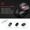 VicTsing MM057 2.4G Wireless Portable Mobile Mouse Optical Mice with USB Receiver, 5 Adjustable DPI Levels, 6 Buttons for Notebook, PC, Laptop, Computer, Macbook - Black