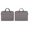 Qishare 10 11" 11.6" Gray Multi-functional Portable Carrying Bag / Shoulder Bag / messenger bag / Notebook Computer Sleeve Case Bag/ Handbag for Laptop / Tablet / Macbook / Notebook(Gray, 11.6'')