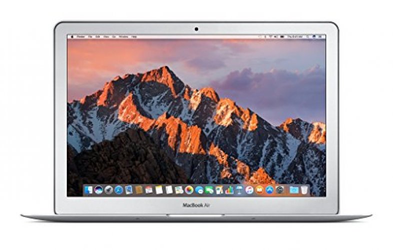 Apple 13" MacBook Air, 1.8GHz Intel Core i5 Dual Core Processor, 8GB RAM, 128GB SSD, Mac OS, Silver, MQD32LL/A (Newest Version)