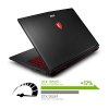 MSI GV62 8RD-200 15.6" Full HD Performance Gaming Laptop PC i5-8300H, GTX 1050Ti 4G, 8GB RAM, 16GB Intel Optane Memory + 1TB HDD, Win 10 64 bit, Black, Steelseries Red Backlit  Keys Photo 4
